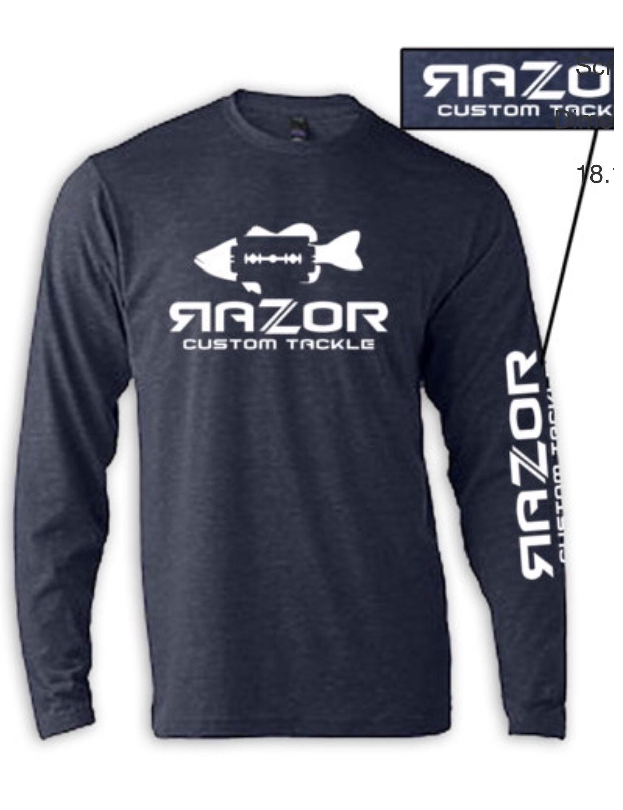 Razor Custom Lures T-shirt Long Sleeve