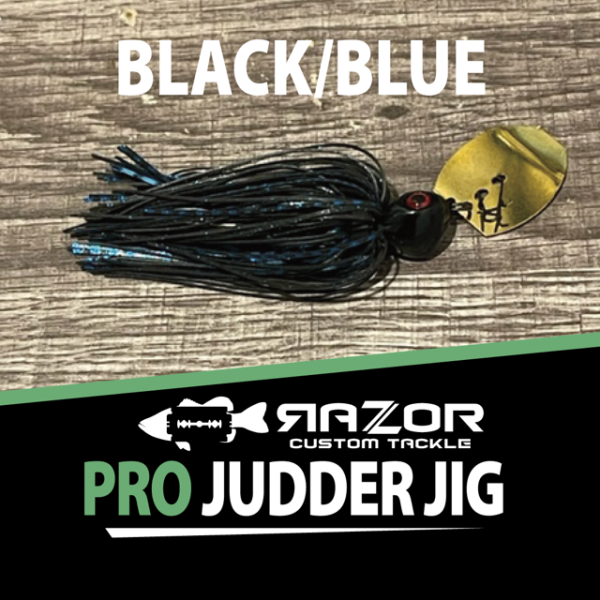 RAZOR CUSTOM TACKLE PRO JDDR JIGS BLKBLU